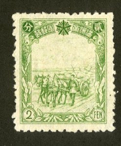 MANCHUKUO 86 MH BIN $1.00 FARMING