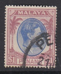 MALAYA (PENANG), Scott 20, used