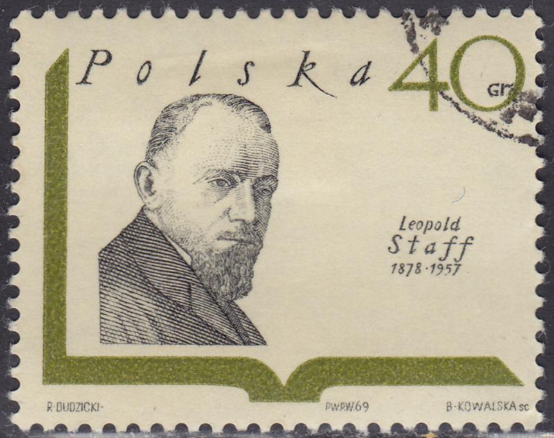 Poland 1711 Leopold Staff 40Gr 1969