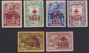 PORTUGAL 1S48 - 1S53 MINT NEVER HINGED OG** NO FAULTS VERY FINE! RED CROSS R908