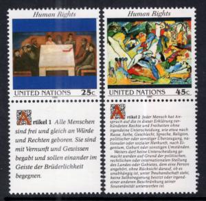 UN New York 570-571 MNH VF