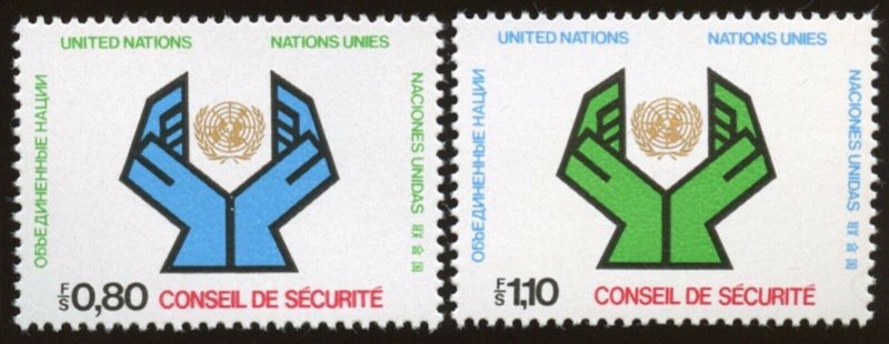 UN - Geneva;  Scott # 67 - 68, MNH.