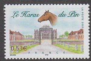 France # 3137, Stud Farm, Mint NH, 1/2 Cat.