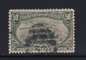 291 VF-XF used neat cancel with nice color cv $ 180 ! see pic !