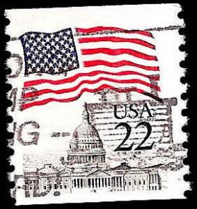 # 2115 USED FLAG OVER CAPITOL DOME