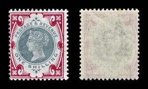 4695: GB SG214 1s Green & Carmine. 1900. Sc#126 Mi101 MNH Mint. C£100