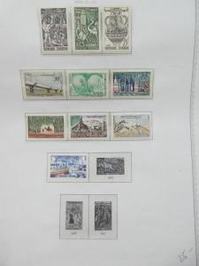 EDW1949SELL : TUNISIA Nice Mint collection on album pages mostly NH. Sc Cat $225