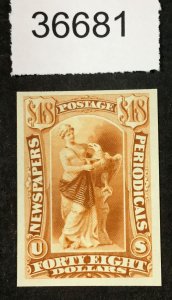 MOMEN: US STAMPS #PR31P3 PROOF ON INDIA LOT #36681