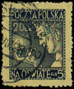 Poland Scott #B26 - #B27 Complete Set of 2 Used