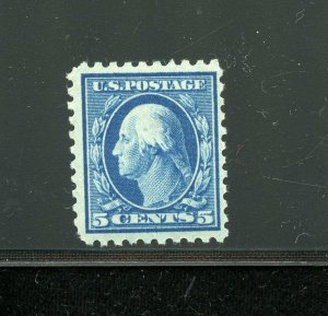 UNITED STATES SCOTT#466 3c WASHINGTON F/VF MINT  HINGED 