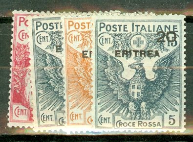 C: Eritrea B1-4 mint CV $73.75