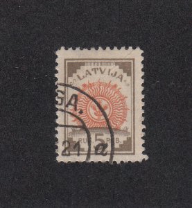 Latvia Scott #82 Used