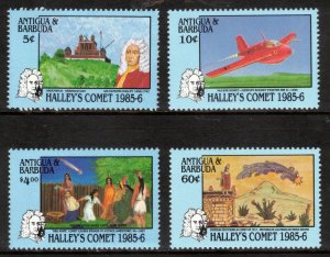 ANTIGUA 1986 Halley's Comet; Scott 920-23; MNH