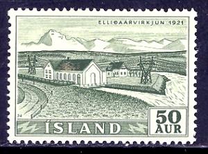 Iceland 290 mint hinged SCV $ 0.30 (RS)