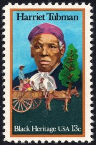 SC#1744 13¢ Harriet Tubman Single (1978) MNH