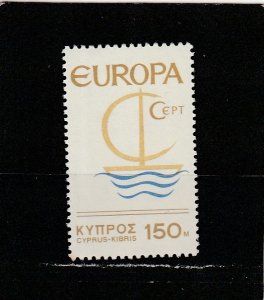 Cyprus  Scott#  277  MNH  (1966 Europa)