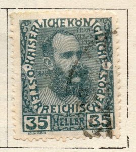 Austria 1908 Early Issue Fine Used 35h. NW-255932