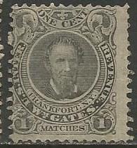 U.S. Scott #RO87a Match Revenue Stamp - Used Single