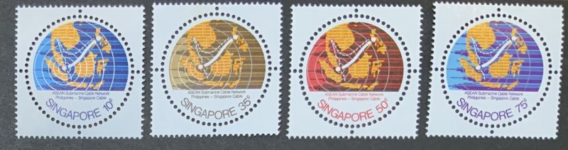 SINGAPORE 1978 ASEAN CABLE SG331/334  UNMOUNTED MINT