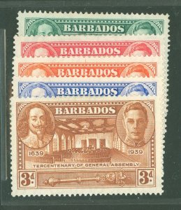 Barbados #202-6 Unused Single (Complete Set)