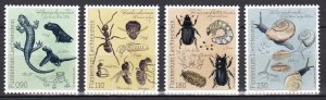 Liechtenstein, Insects, Amphibians, Snails, Fauna of the Samina Valley MNH /2023