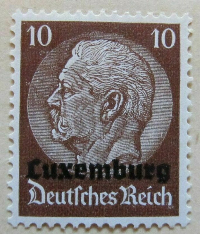 A6P41F46 Germany Occupation of Luxembourg 1940 10pf mh*