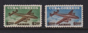 Cuba - #C77-78 mint, cat. $ 125.00