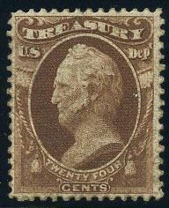 US Scott #O80 Mint, FVF, No Gum