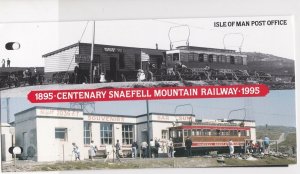 Isle of Man 1895-1995 Snaefell Mountain Railway M.N.H. Stamps Booklet Ref 28549