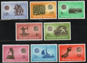 Indonesia Sc #608-615 Mint Hinged