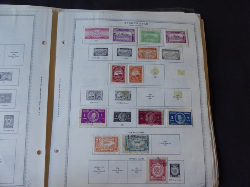 New Caledonia 1892-1984 Stamp Collection on Scott Intl Album Pages