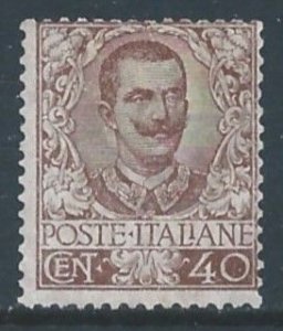 Italy #83 Mint No Gum 40c Victor Emmanuel III