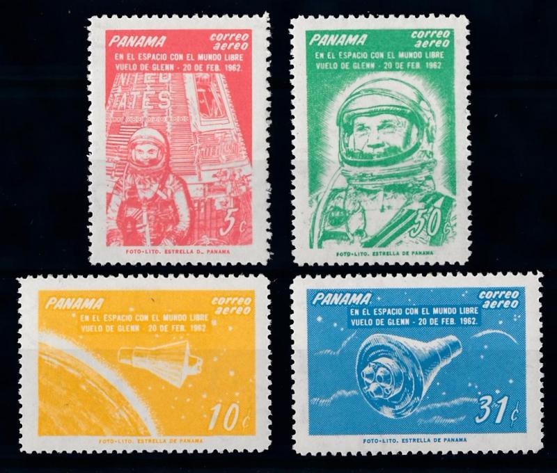 [66103] Panama 1962 Space Travel Weltraum John Glenn Airmail MNH