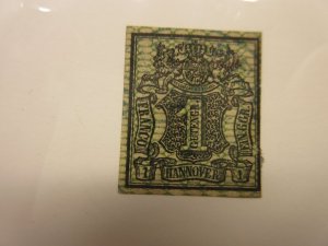 German States HANOVER Scott 11 USED Lot11 Cat $12