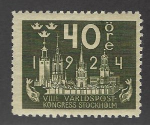 Sweden SC#204 Mint F-VF SCV29.00...Worthy of a close look!!