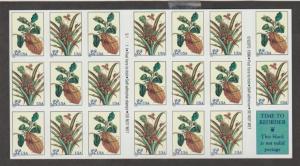 U.S. Scott #3127a Botanical Prints Stamps - Mint NH Booklet