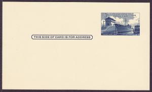 Canal Zone UX12 mint postal card