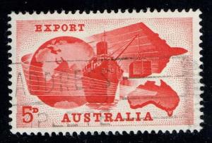 Australia #356 Exports; used (0.25)