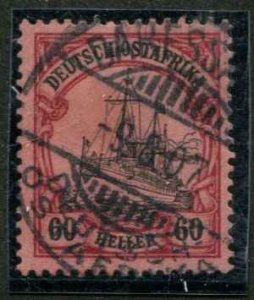 German East Africa SC# 29 Kaiser's Yacht 60Heller CDS