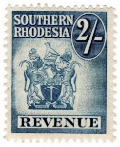 (I.B) Southern Rhodesia Revenue : Duty Stamp 2/-