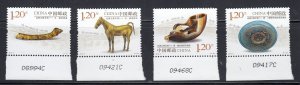 China 2018 Sc#4534-4537 Treasures of the Silk Road MNH**