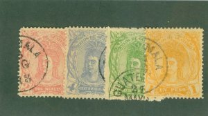 GUATEMALA 11-14 USED CV$ 69.25 BIN$ 25.00