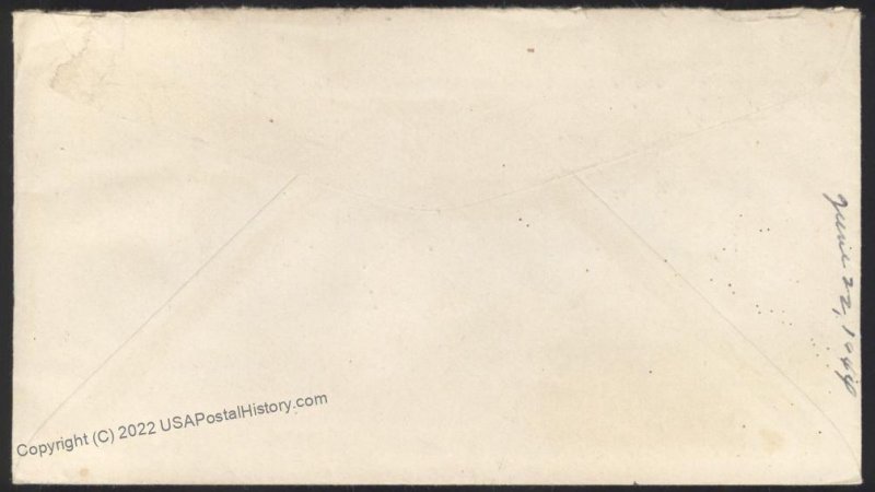 Hawaii USA 1944 APO 960 Military Territorial Mail Cover 109136