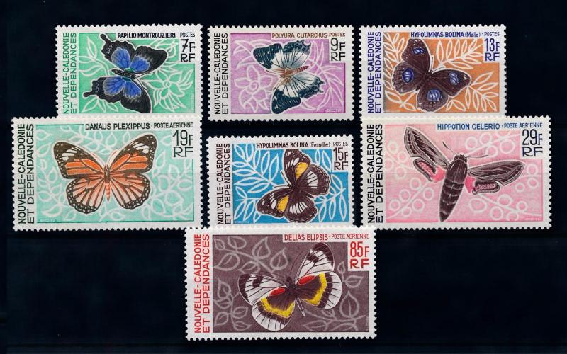 [70367] New Caledonia 1967 Insects Butterflies  MNH