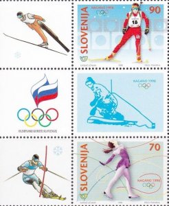 Slovenia 1998 MNH Stamps Scott 317a Sport Olympic Games Skiing