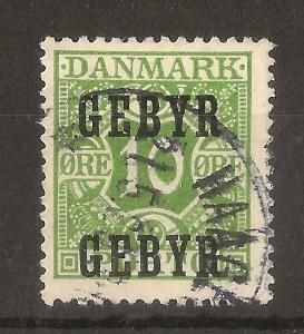 Denmark 1923 Special Fee SG.S218 Fine Used
