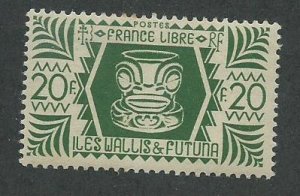 Wallis & Futuna Scott Catalog Number 140 Issued in 1944