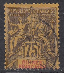 French Guinea 16 Used CV $47.50