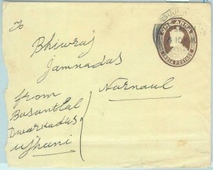 86302 - INDIA   - Postal History -  STATIONERY COVER 1931