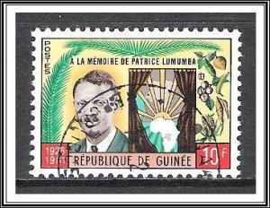 Guinea #229 Patrice Lumumba & Map CTO NH